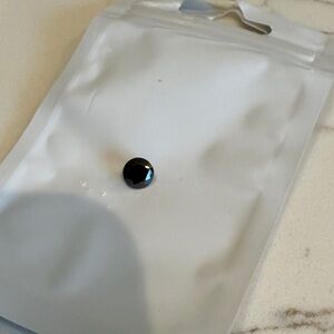 Black Moissanite Stone